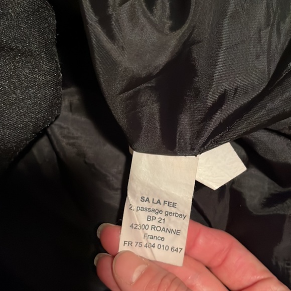 La Fee Maraboutee grey miniskirt with scalloped bottom, elastic waist size 40 - Picture 5 of 7